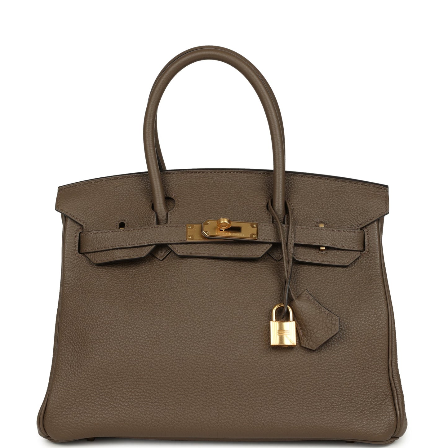 Hermes Birkin 30 Taupe Grey Togo Gold Hardware