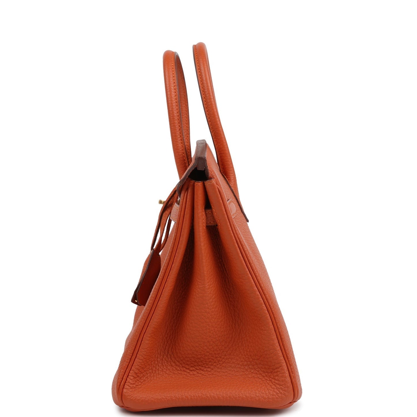 Hermes Birkin 25 Orange Togo Gold Hardware