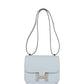 Luxury Hermes Constance 18 Bleu Brume Chevre Palladium Hardware