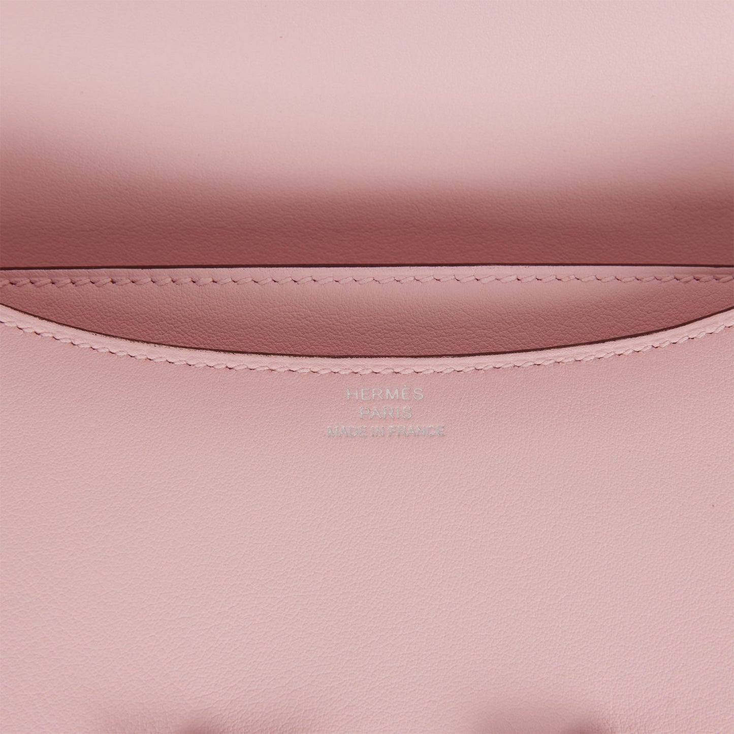 Luxury Hermes Constance 18 Rose Sakura Swift Palladium Hardware