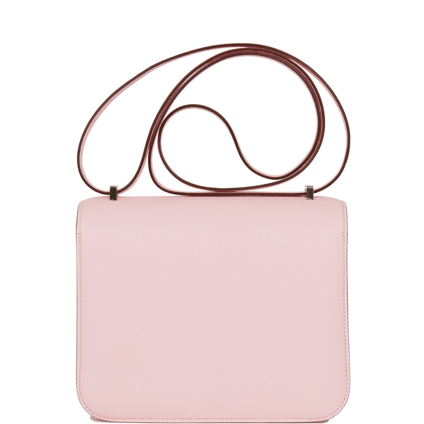 Luxury Hermes Constance 18 Rose Sakura Chevre Palladium Hardware