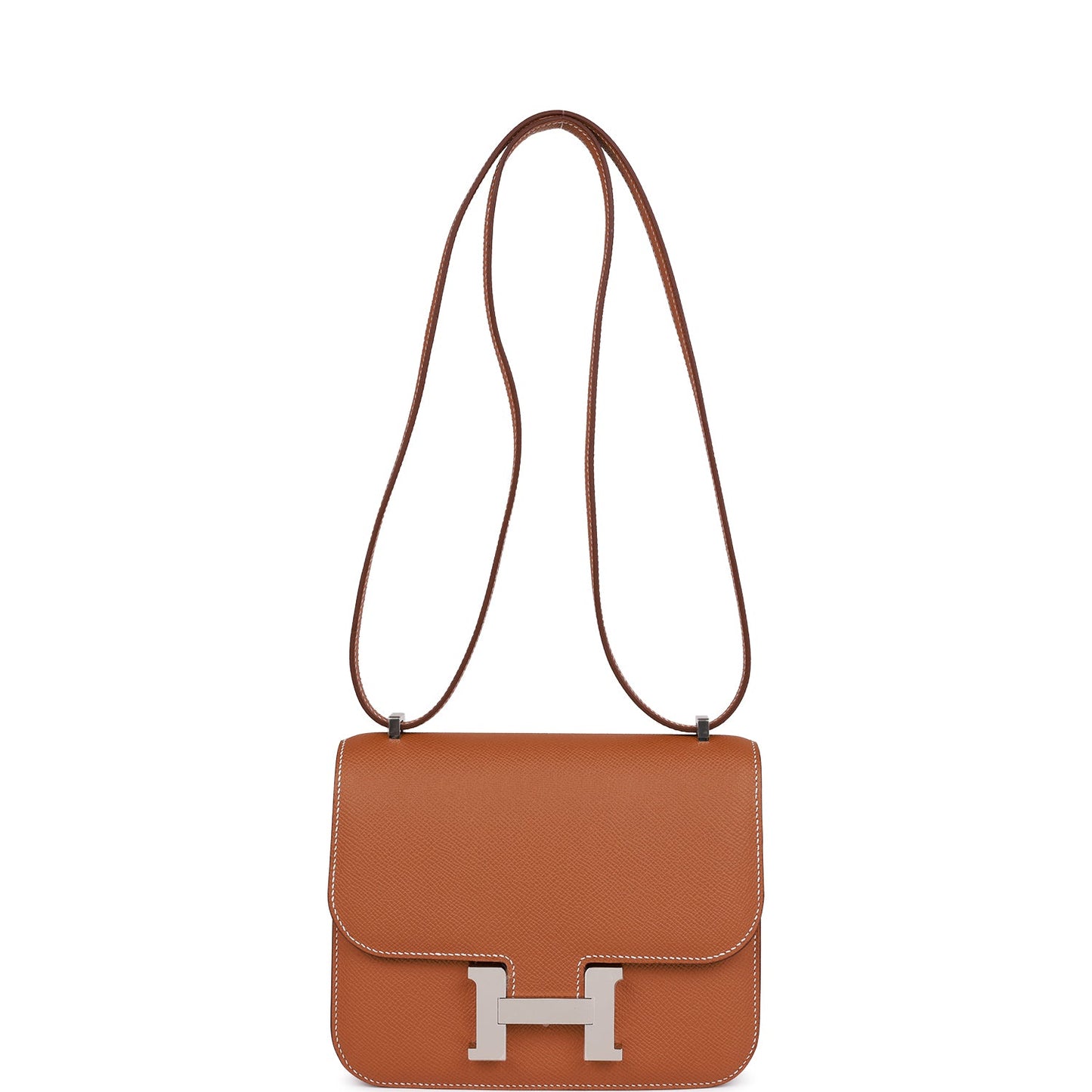 Luxury Hermes Constance 1-18 Gold Epsom Palladium Hardware