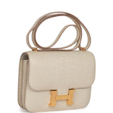 Luxury Hermes Constance 18 Beton Matte Alligator Mississippiensis Gold Hardware
