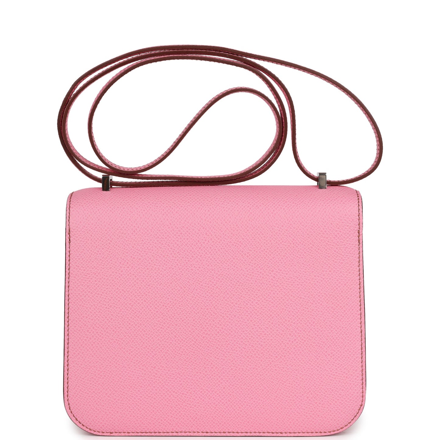 Hermes Constance 18 Bubblegum Epsom Palladium Hardware