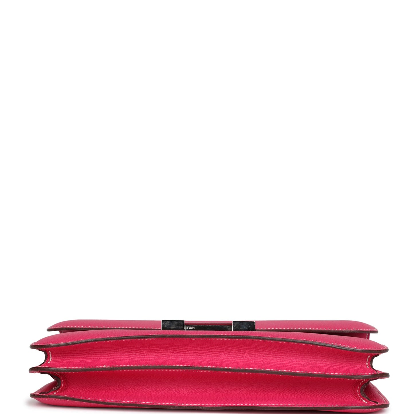 Pre-owned Hermes Constance Elan Rose Tyrien Epsom Palladium Hardware