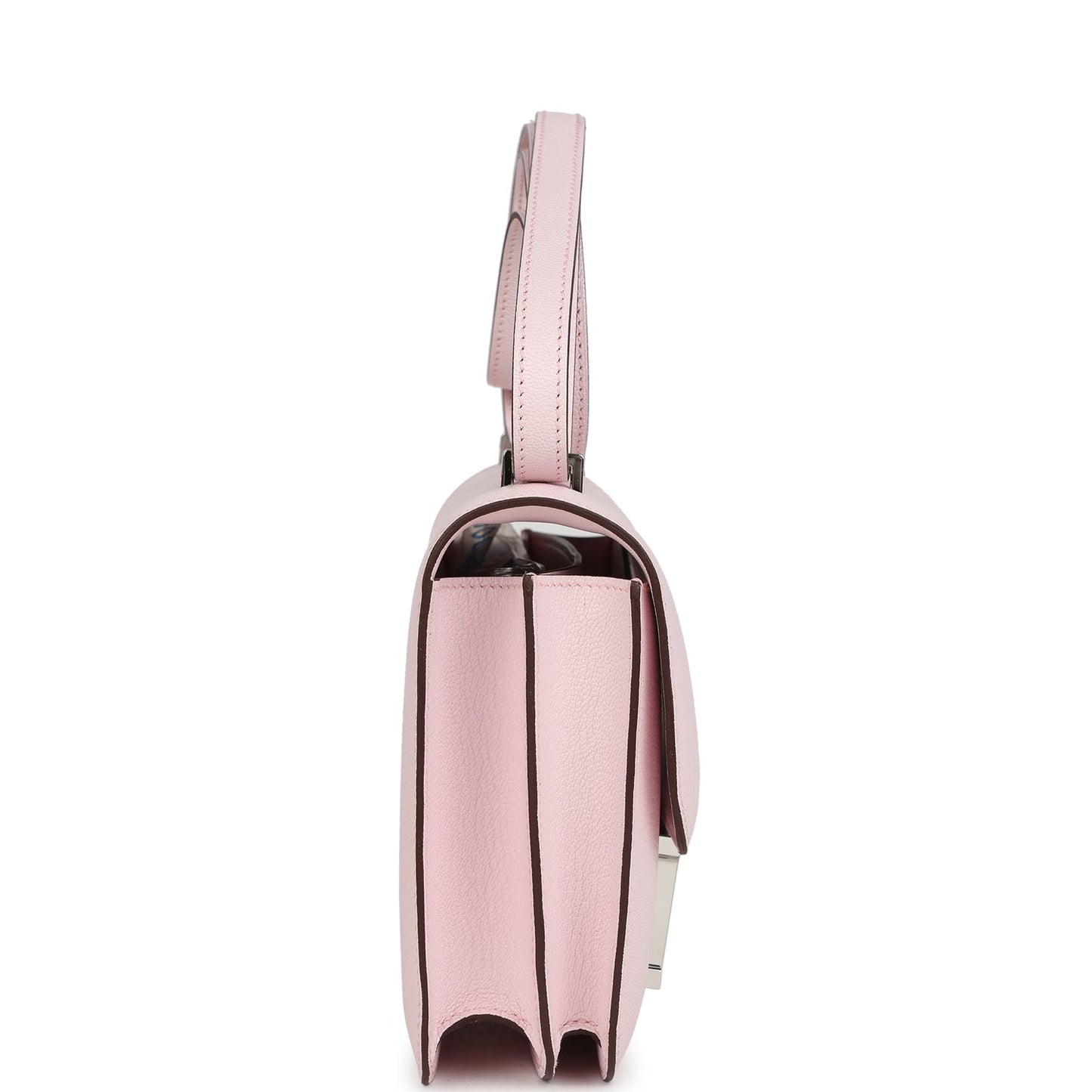 Hermes Constance 18 Rose Darling Chevre Mysore Palladium Hardware