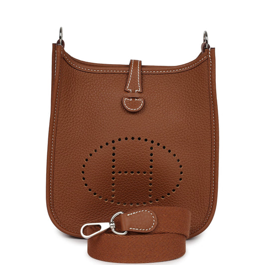 Hermes Evelyne TPM Gold Clemence Palladium Hardware