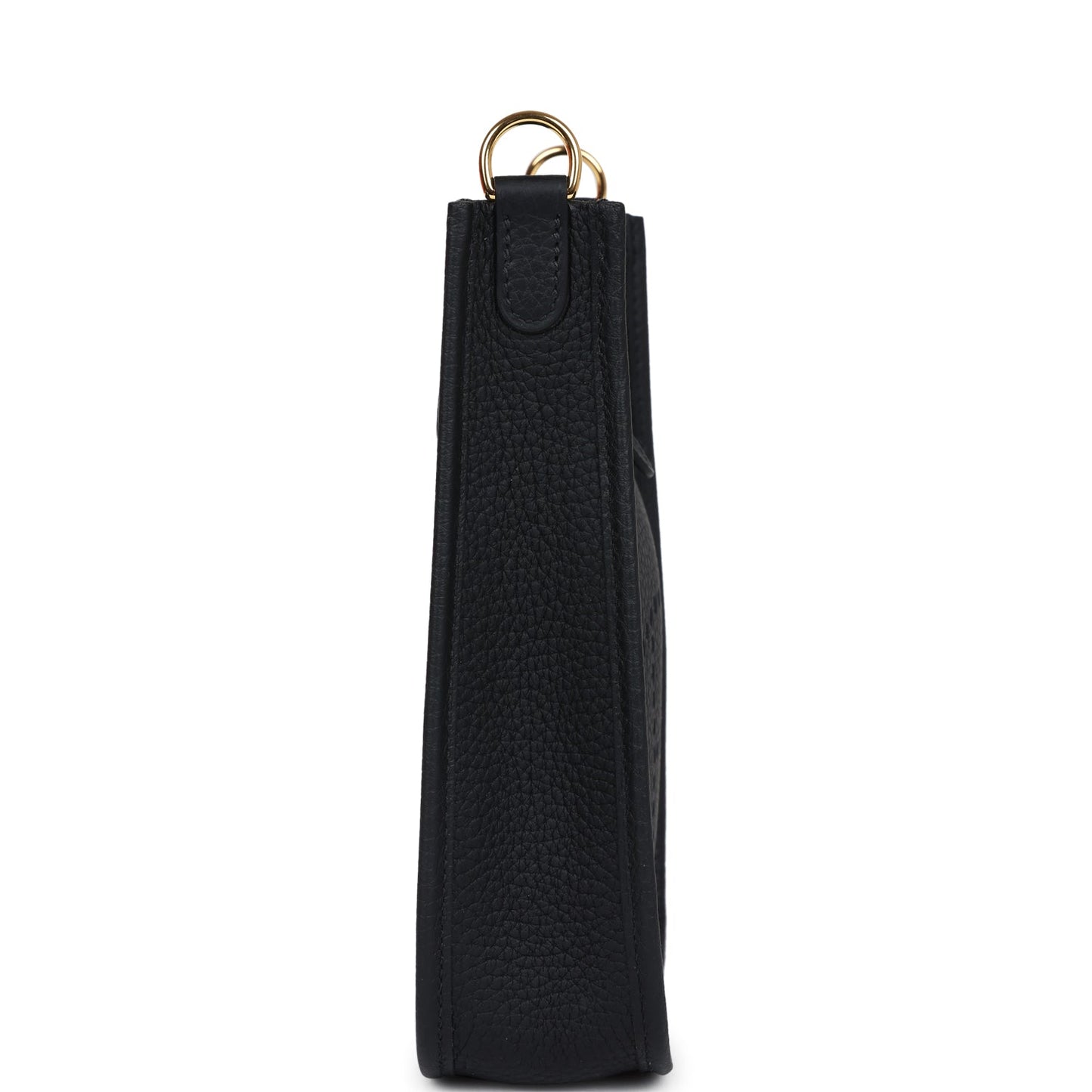 Hermes Evelyne TPM Black Clemence Gold Hardware