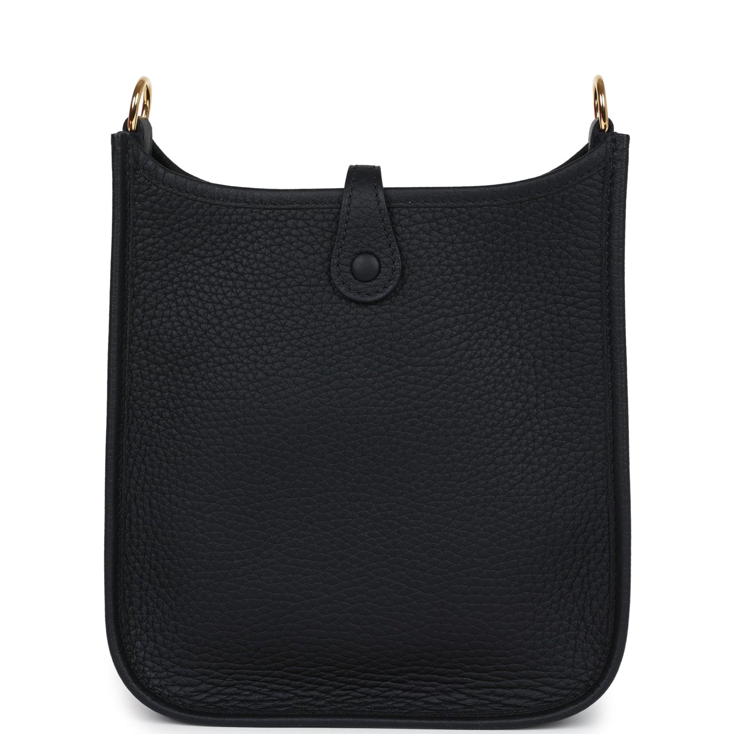 Hermes Evelyne TPM Black Clemence Gold Hardware
