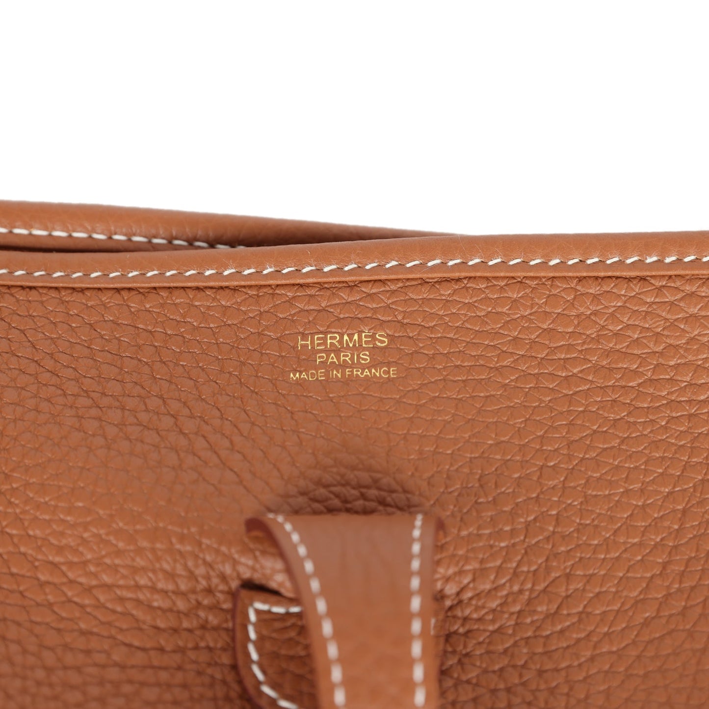 Hermes Evelyne III PM Gold Clemence Gold Hardware