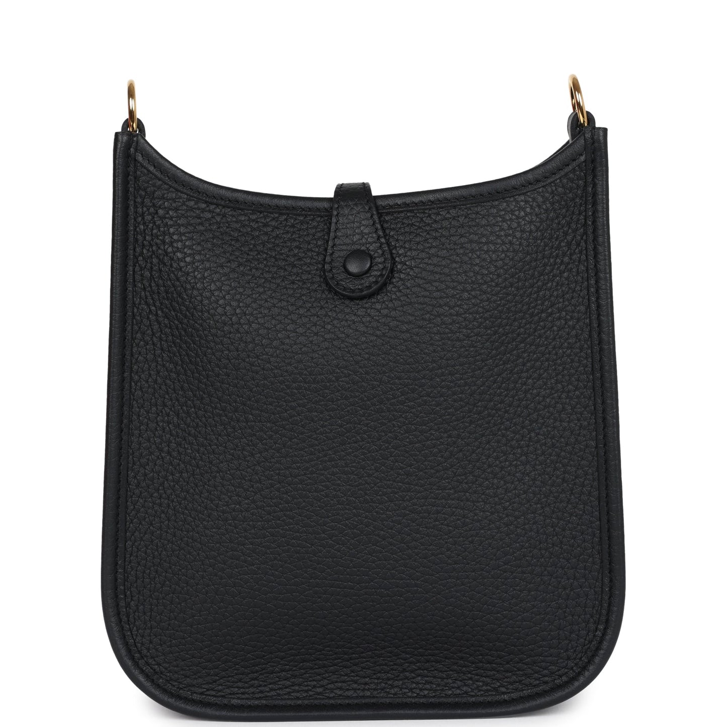 Hermes Evelyne TPM Black Clemence Gold Hardware