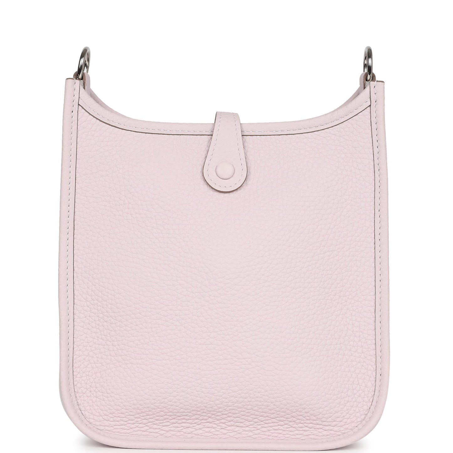 Hermes Evelyne TPM Mauve Pale Clemence Palladium Hardware