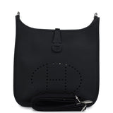 Hermes Evelyne III PM Black Clemence Palladium Hardware