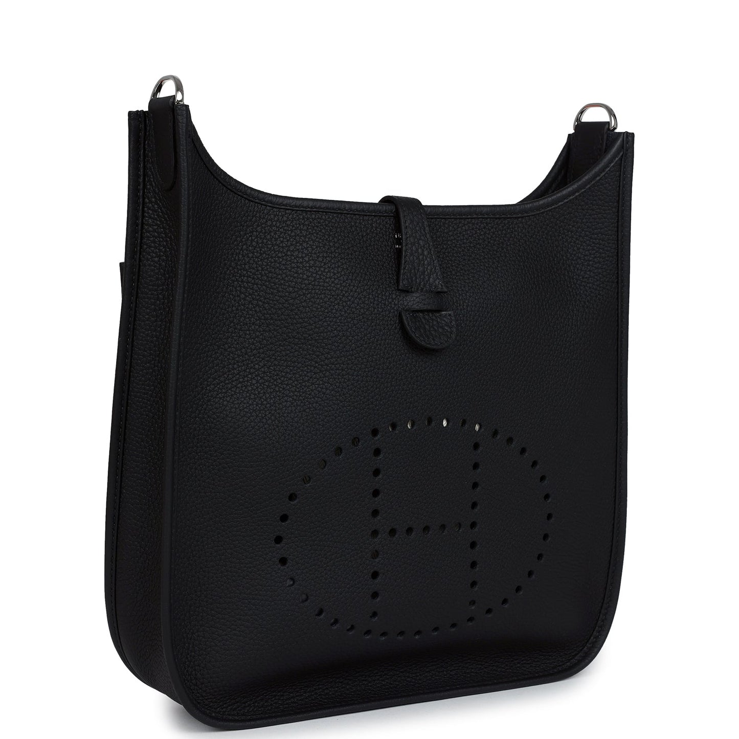 Hermes Evelyne III PM Black Clemence Palladium Hardware