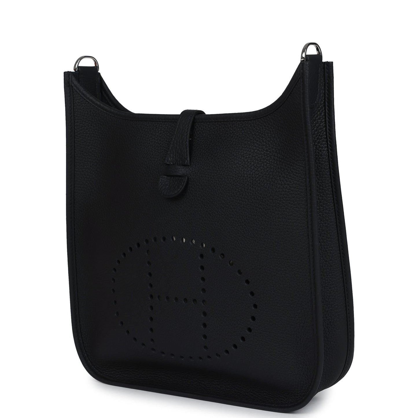 Hermes Evelyne III PM Black Clemence Palladium Hardware