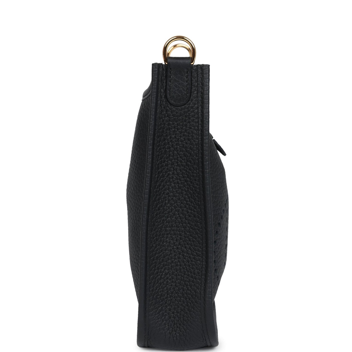 Hermes Evelyne TPM Black Clemence Gold Hardware