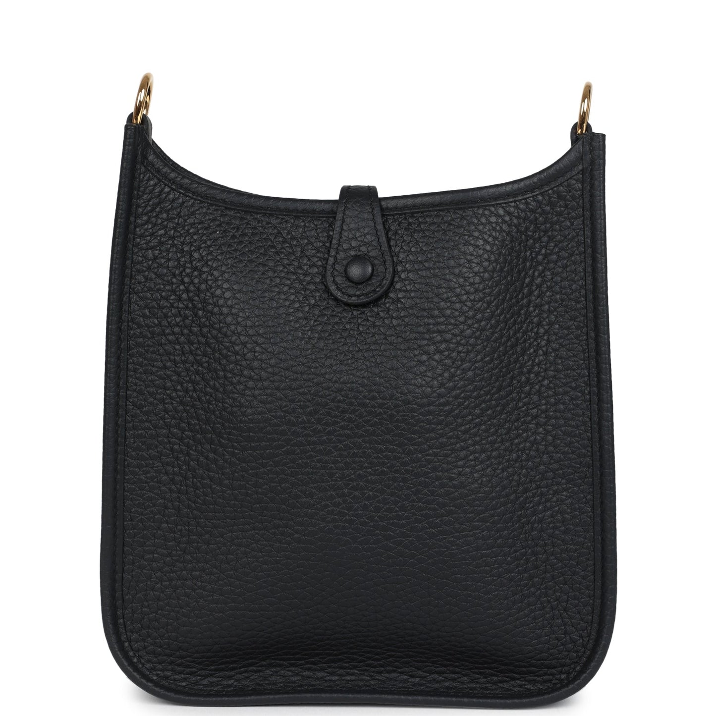 Hermes Evelyne TPM Black Clemence Gold Hardware