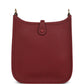 Hermes Evelyne TPM Rouge H Clemence Gold Hardware