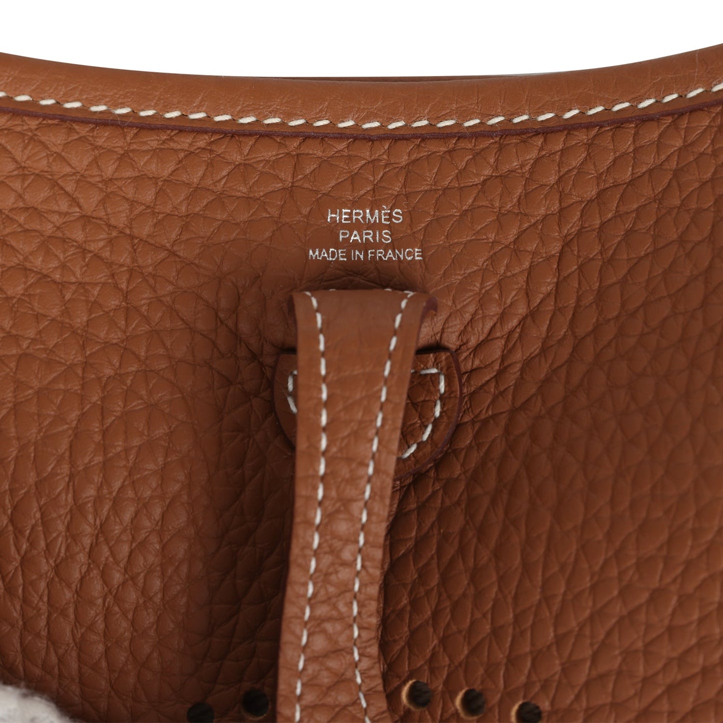 Hermes Evelyne TPM Gold Clemence Palladium Hardware