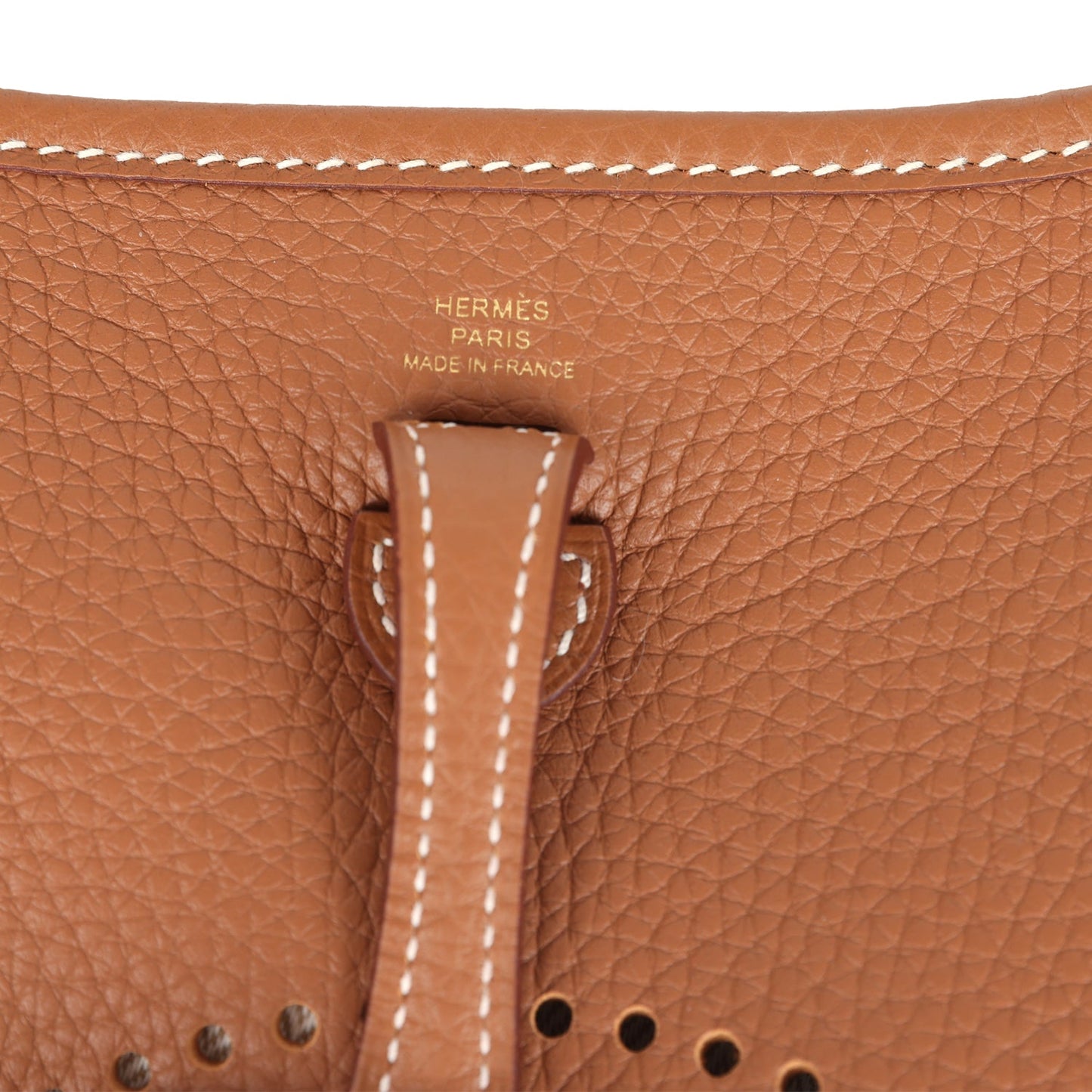 Hermes Evelyne TPM Gold Clemence Gold Hardware