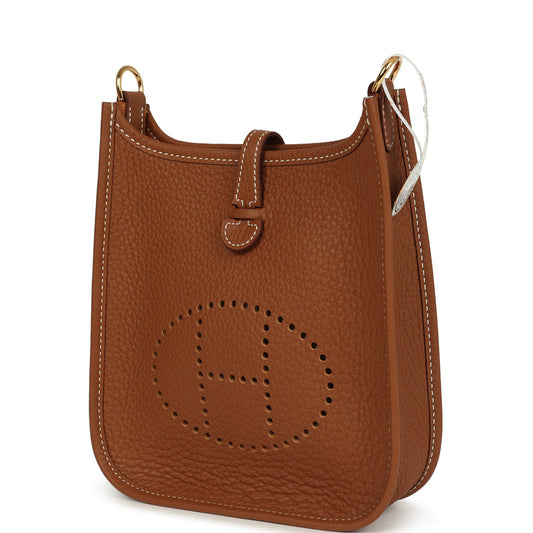 Hermes Evelyne TPM Gold Clemence Gold Hardware