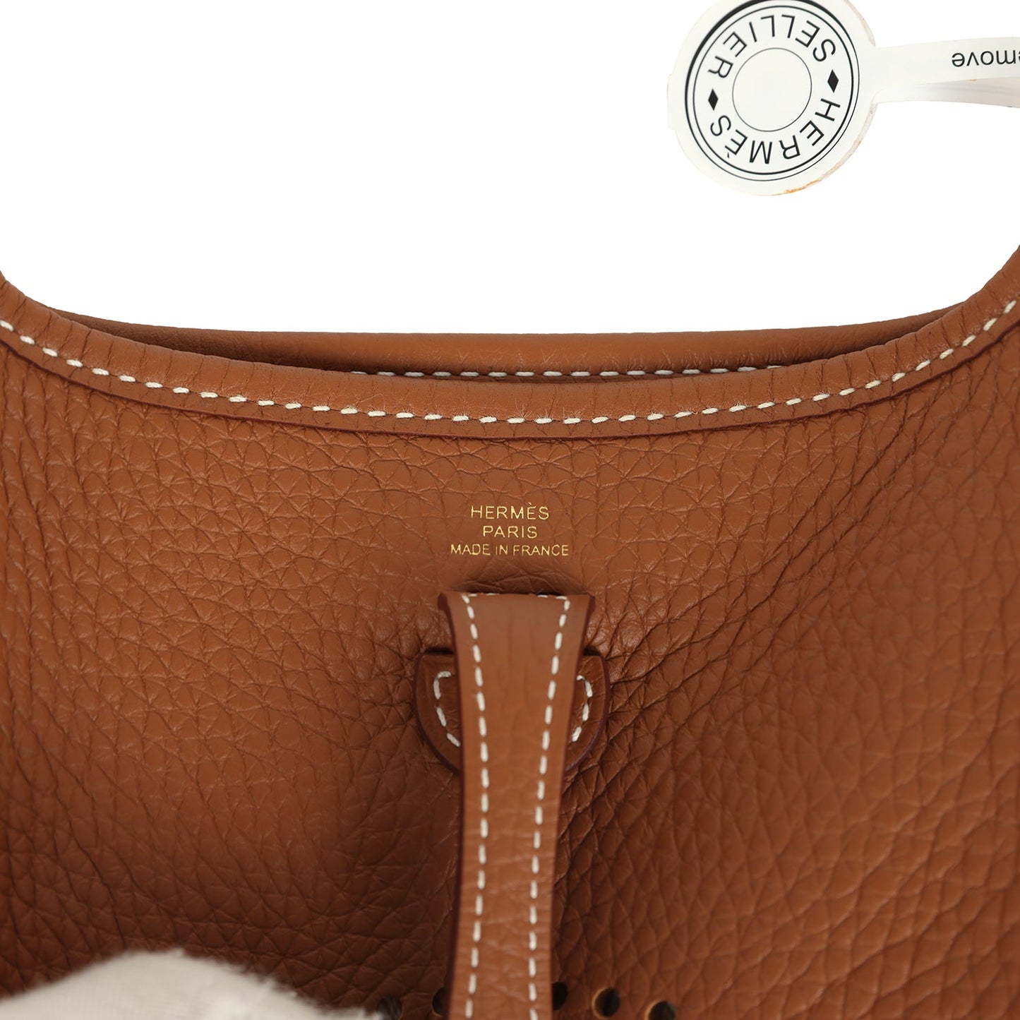 Hermes Evelyne TPM Gold Clemence Gold Hardware