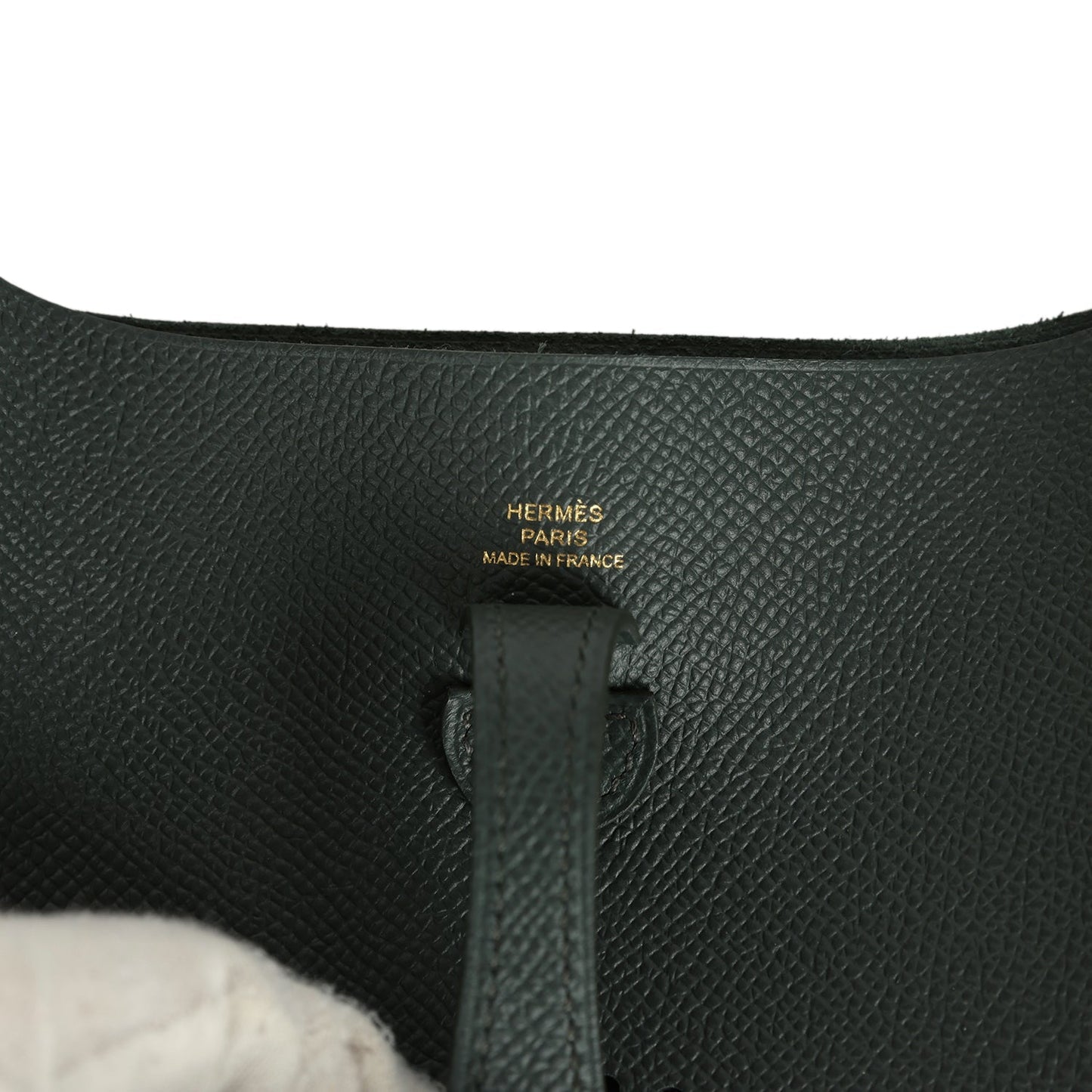 Hermes Evelyne Sellier TPM Vert Mangrove Epsom Gold Hardware