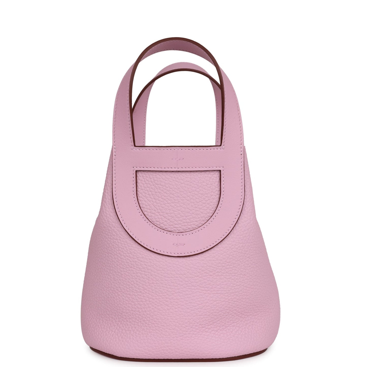 Hermes In-The-Loop 18 Mauve Sylvestre Clemence and Swift Palladium Hardware