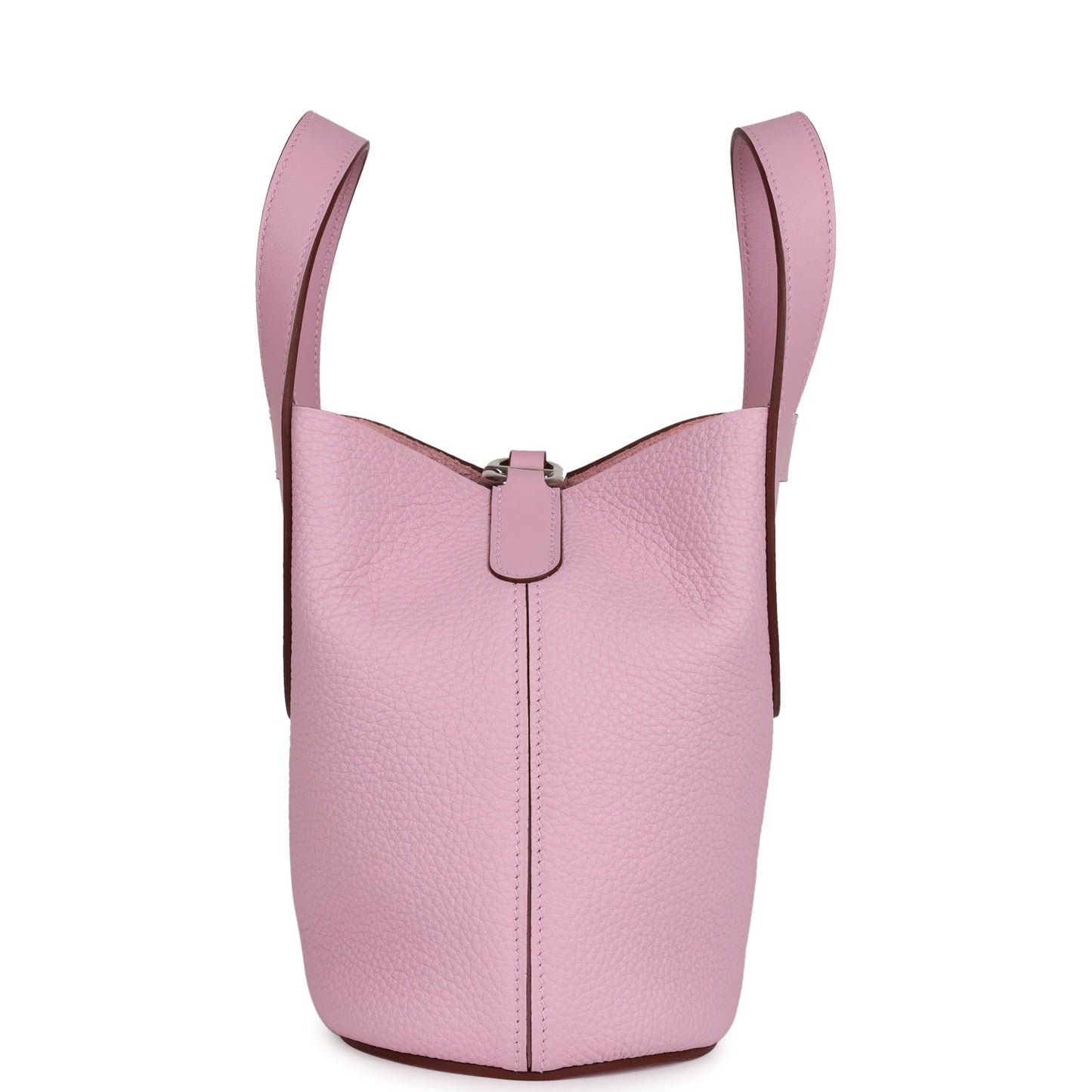 Hermes In-The-Loop 18 Mauve Sylvestre Clemence and Swift Palladium Hardware