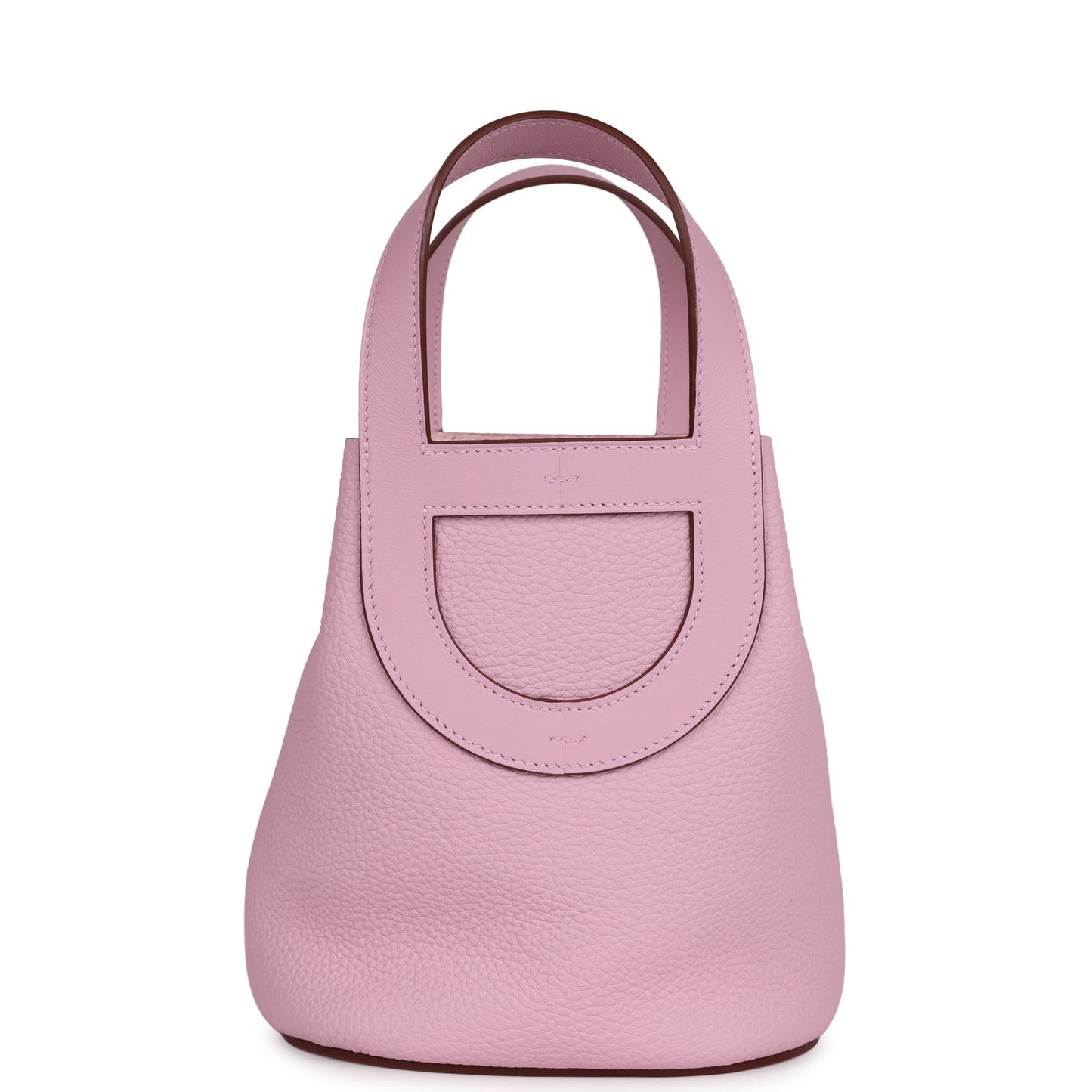 Hermes In-The-Loop 18 Mauve Sylvestre Clemence and Swift Palladium Hardware
