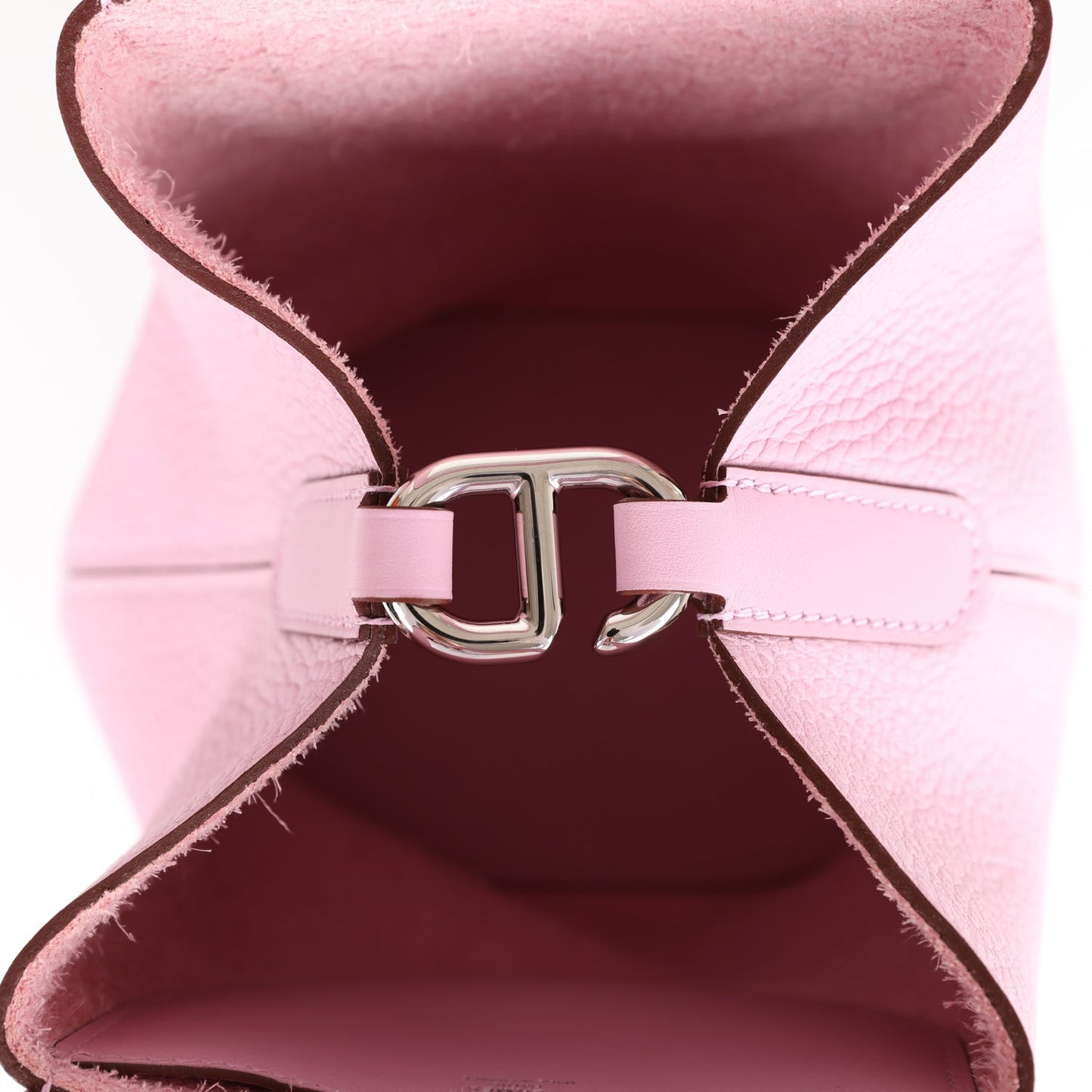 Hermes In-The-Loop 18 Mauve Sylvestre Clemence and Swift Palladium Hardware