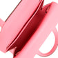 Hermes Mini Halzan Rose Azalee Swift Palladium Hardware