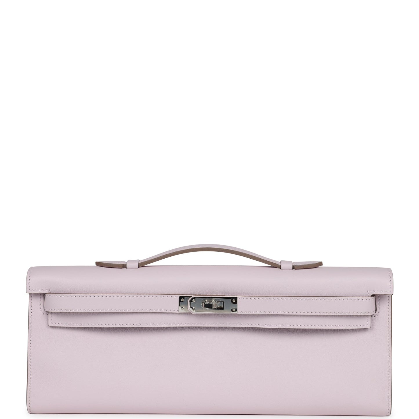 Hermes Kelly Cut Mauve Pale Swift Palladium Hardware