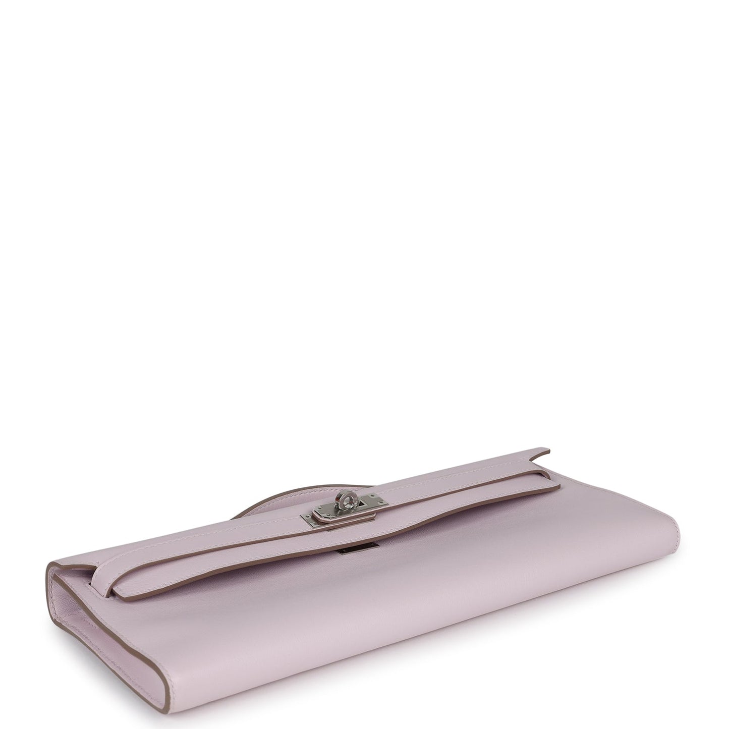 Hermes Kelly Cut Mauve Pale Swift Palladium Hardware