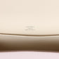 Hermes Geta Mauve Pale and Rouge Sellier Chevre Palladium Hardware