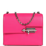 Hermes Mini Verrou Chaine Bag Rose Pop Chevre Chamkila Palladium Hardware