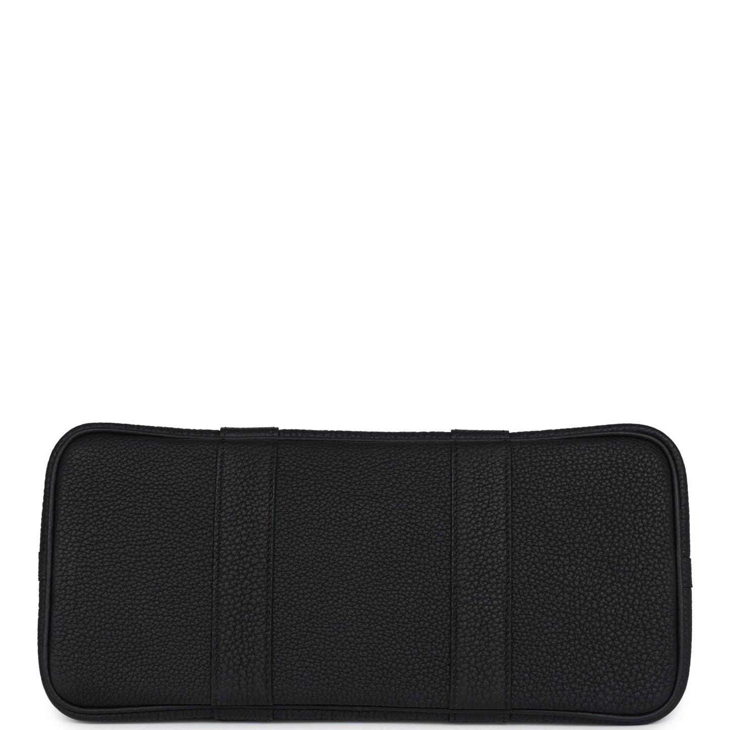 Hermes Garden Party 30 Black Negonda Palladium Hardware