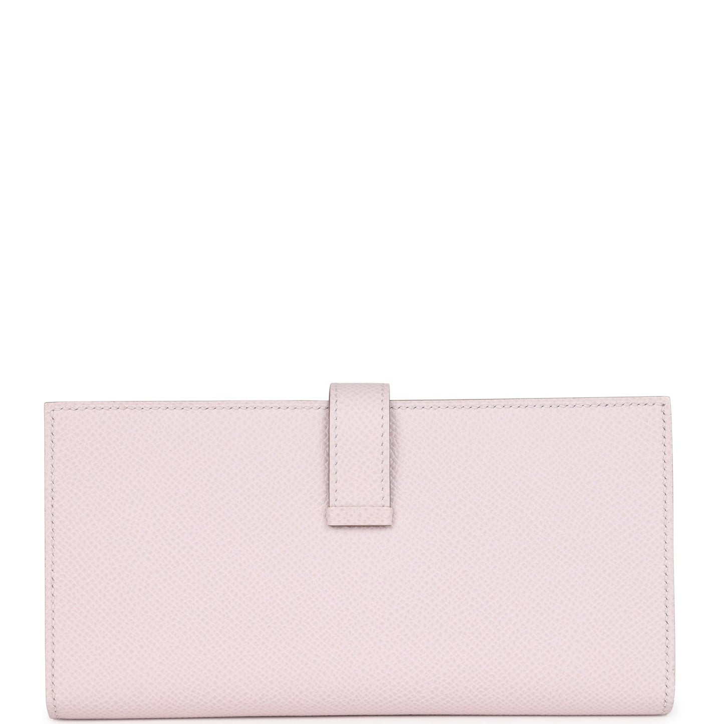 Hermes Bearn Gusset Long Wallet Mauve Pale Epsom Palladium Hardware