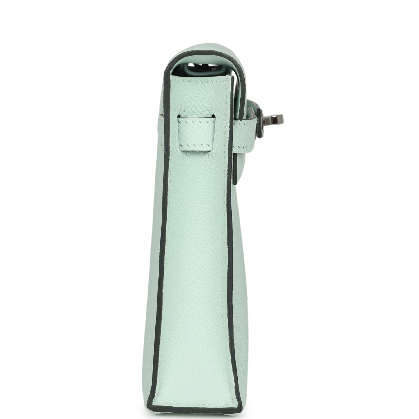 Hermes Kelly Elan Vert PepperEpsom Palladium Hardware