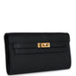 Hermes Kelly Wallet To Go Black Epsom Gold Hardware