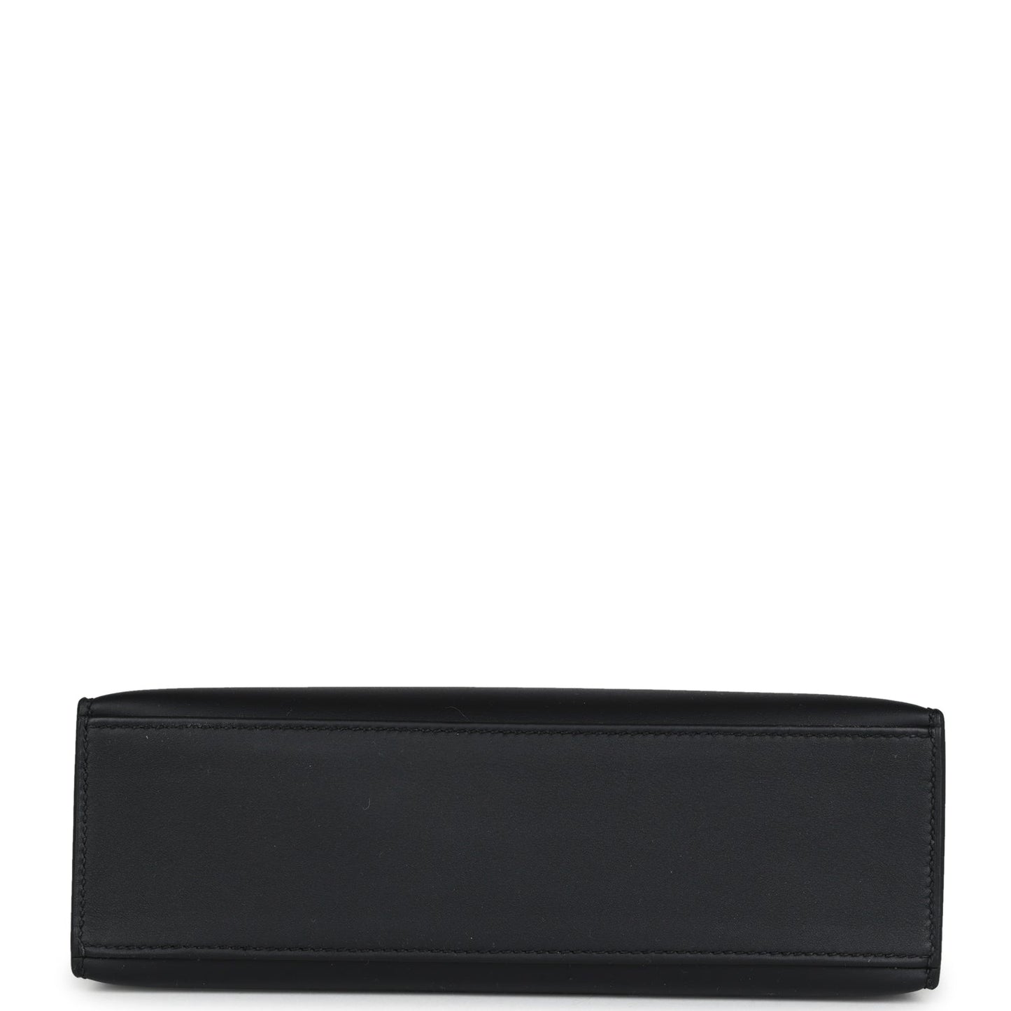 Hermes Kelly Pochette Black Swift Gold Hardware