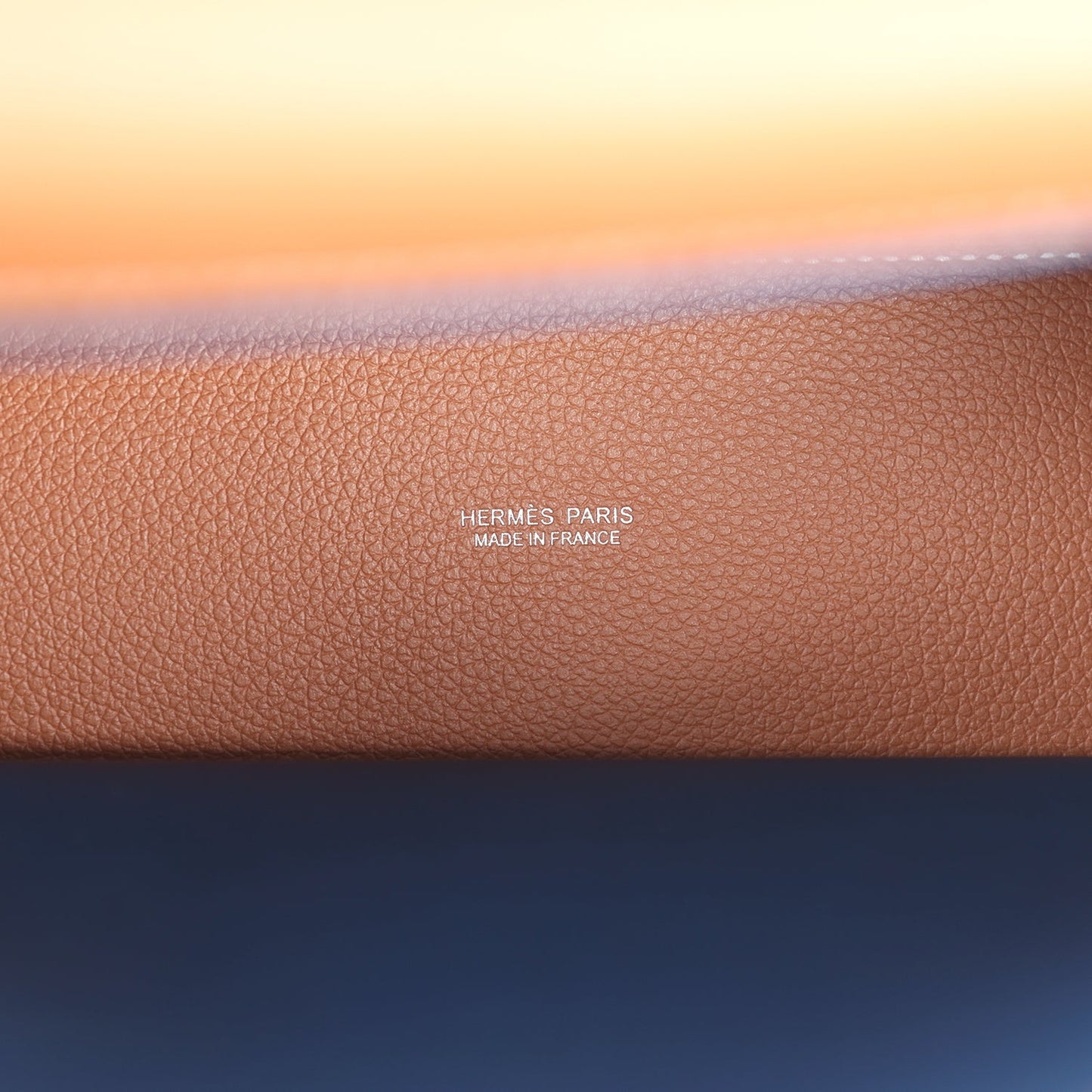 Hermes Kelly Danse Gold Evercolor Verso Palladium Hardware