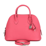 Hermes 1923 Bolide 25 Rose Azalee Epsom Palladium Hardware