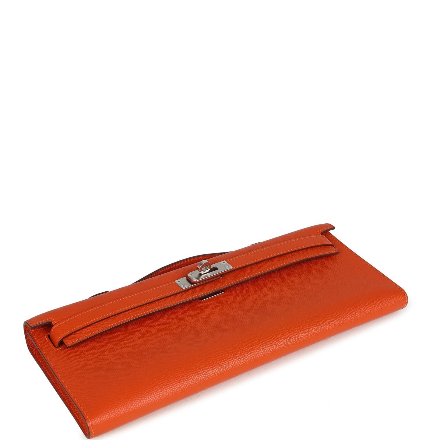 Hermes Kelly Cut Feu Epsom Palladium Hardware