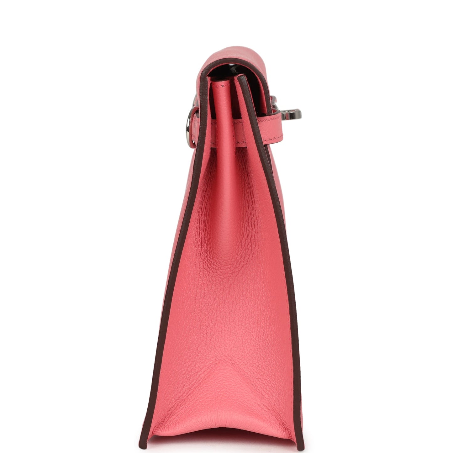 Hermes Kelly Danse Rose Azalee Verso Evercolor Palladium Hardware