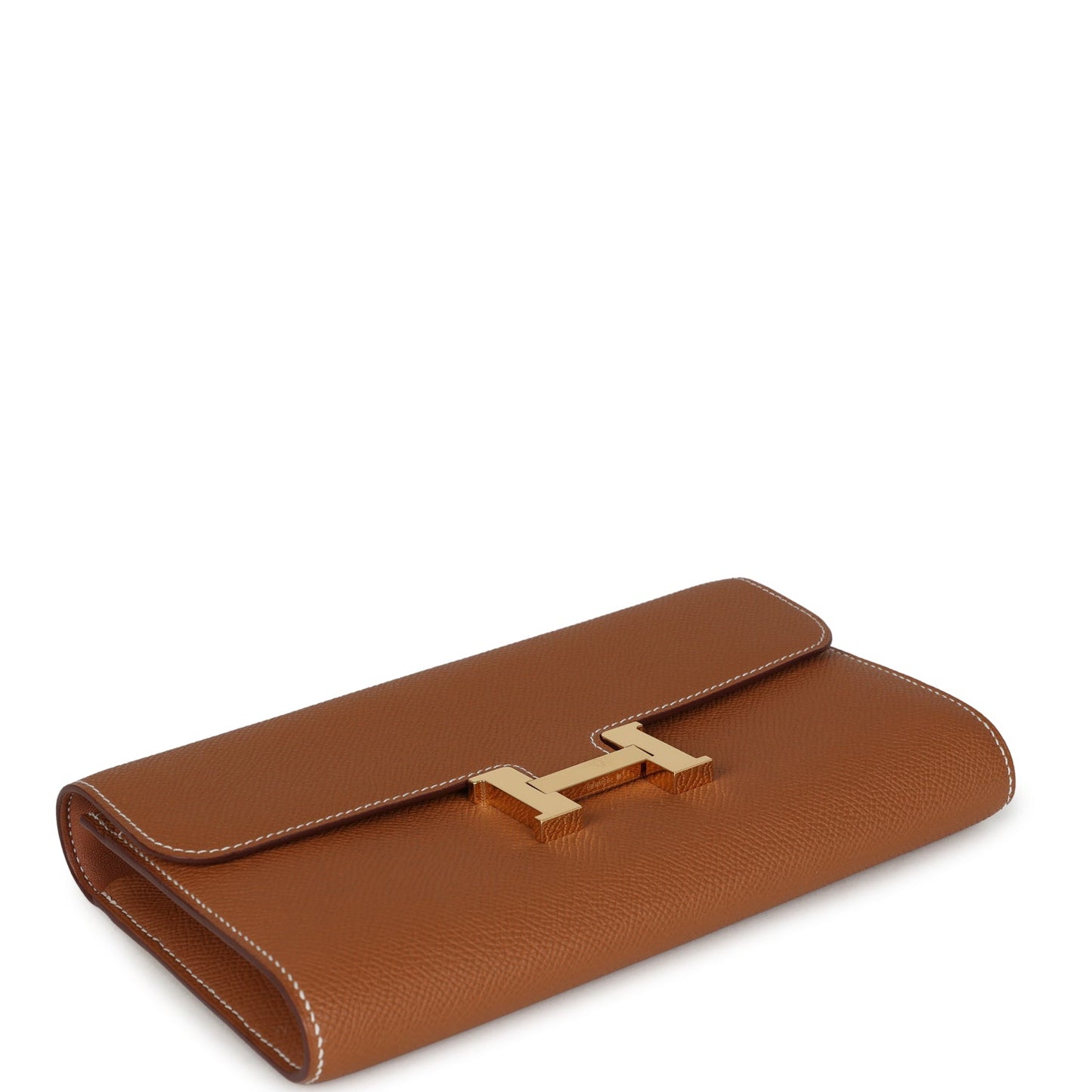 Hermes Constance Wallet To Go Gold Epsom Gold Hardware
