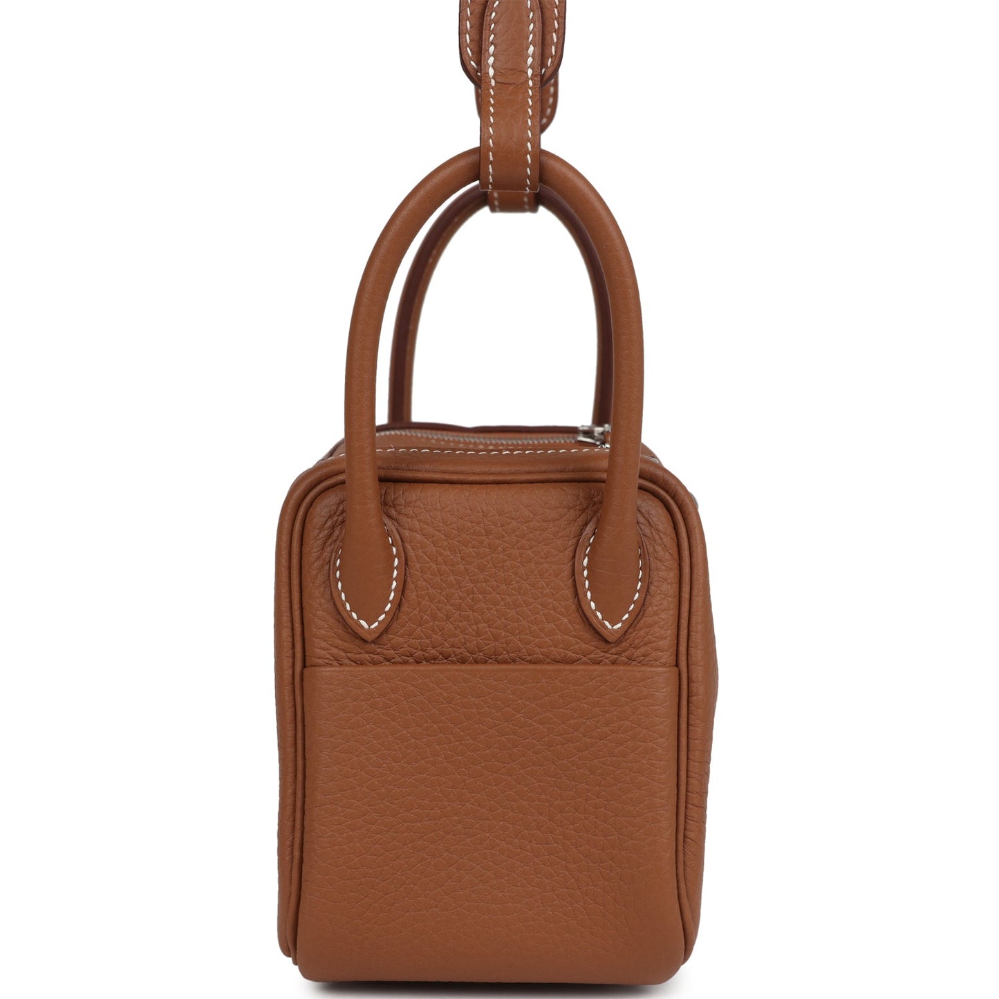 Hermes Mini Lindy II Gold Clemence Palladium Hardware