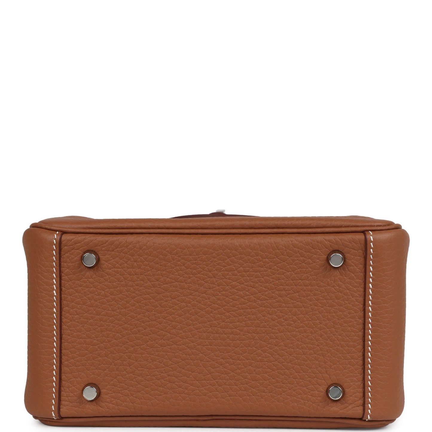 Hermes Mini Lindy II Gold Clemence Palladium Hardware
