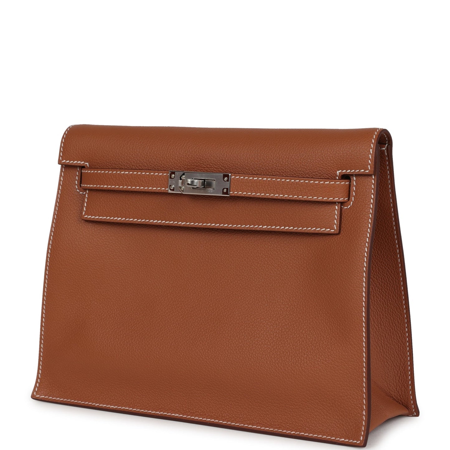 Hermes Kelly Danse Gold Evercolor Verso Palladium Hardware