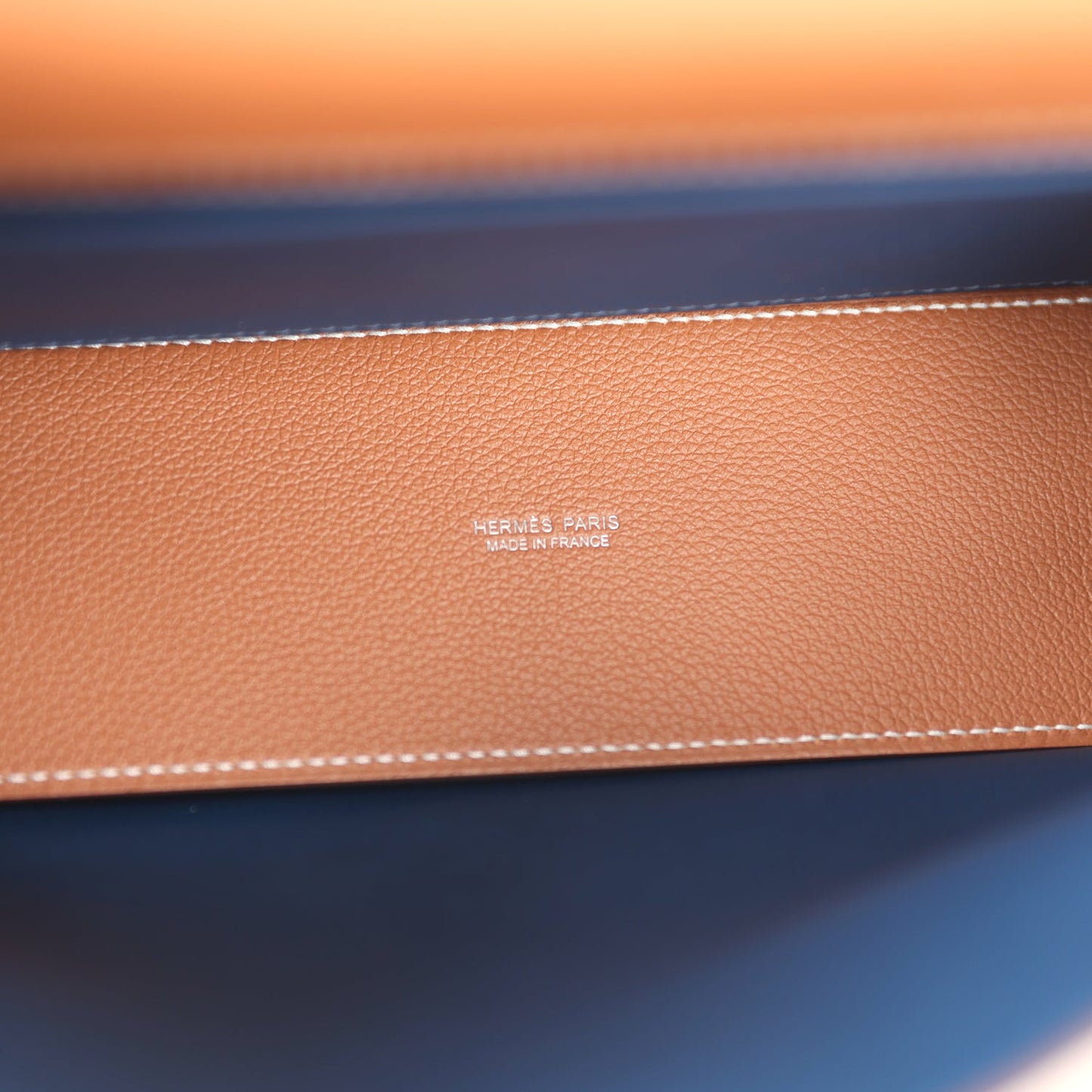 Hermes Kelly Danse Gold Evercolor Verso Palladium Hardware